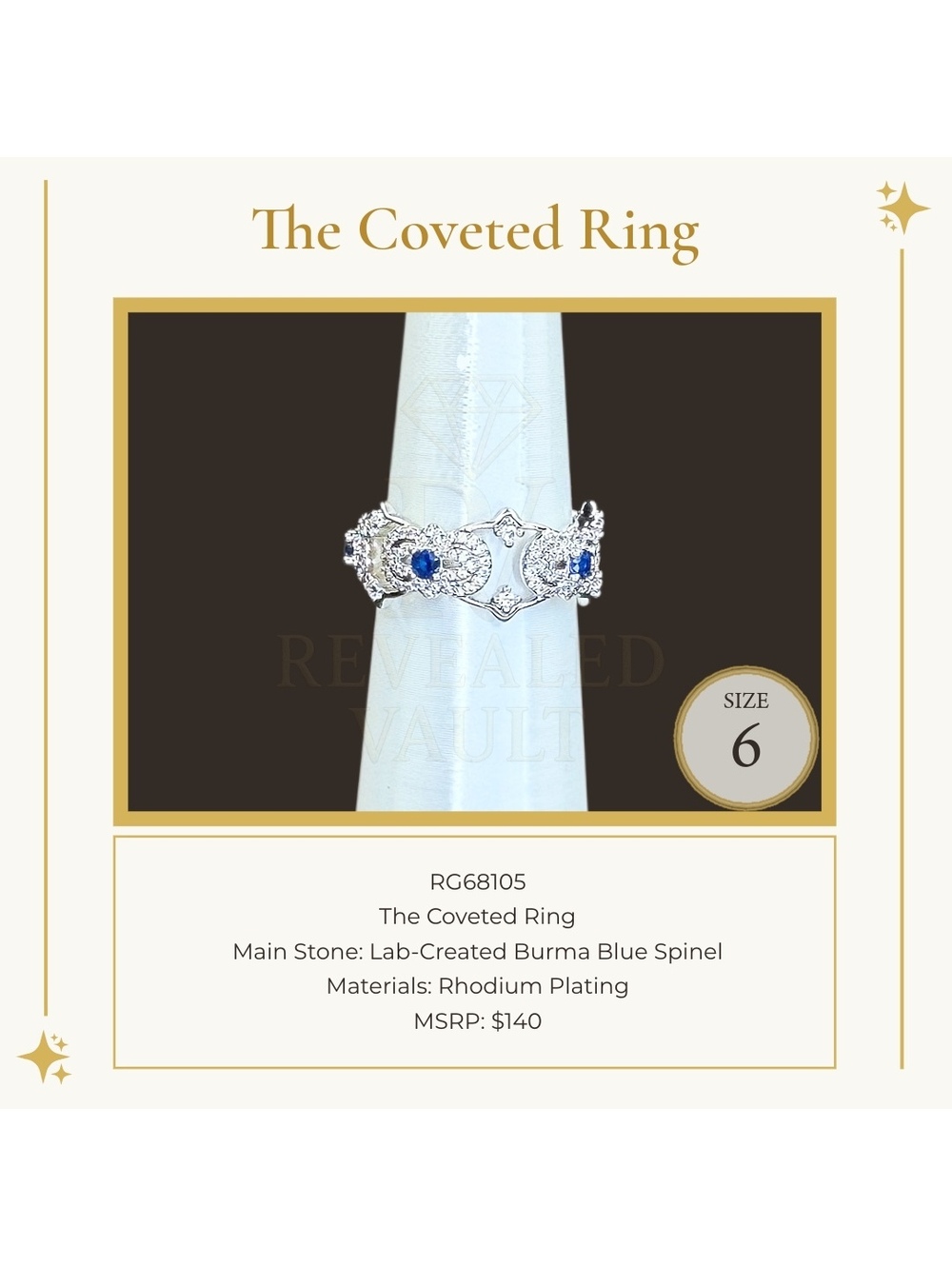 The Coveted Ring - Size 6 - OG